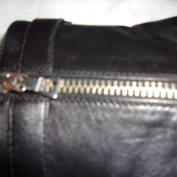 PRADA WOMEN'S BLACK LEATHER ANKLE BOOTS 36 B - Picture 3 of 6